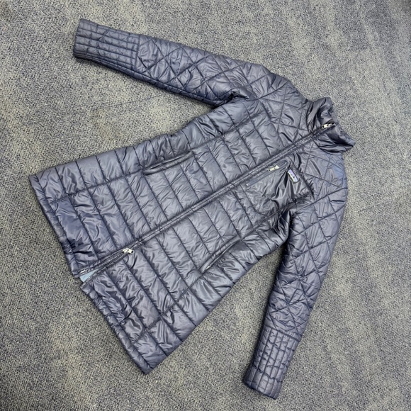 Patagonia Radalie Parka Navy Blue Women's Medium Excellent Condition (Slim Fit) - Picture 4 of 11